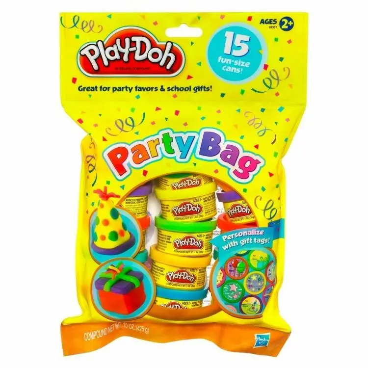 HSB18367 Hasbro Play Doh: 1 oz 15-Count Party Bag 8