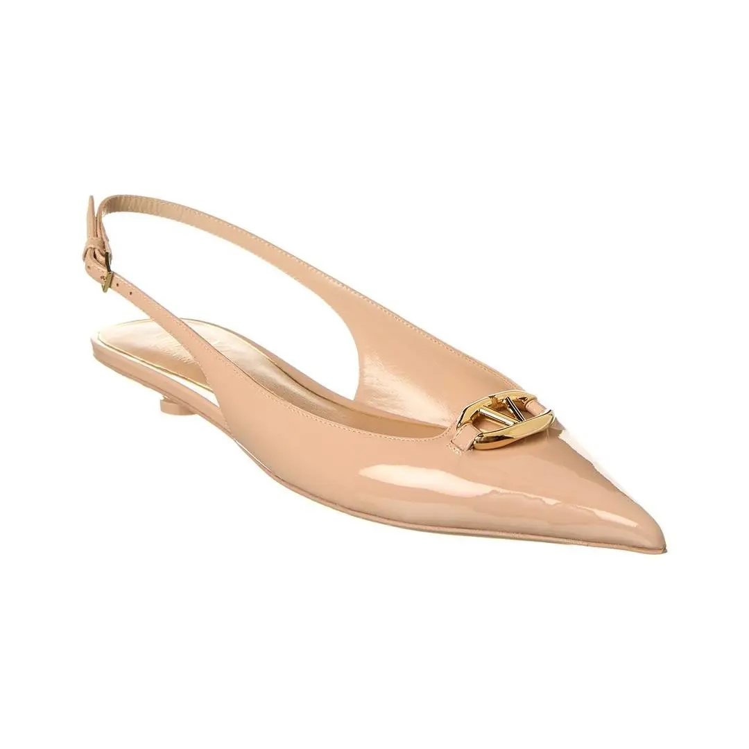 Valentino Vlogo Patent Slingback Pump Women`s