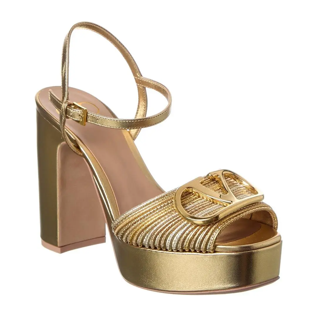 Valentino shoes - NA - Gold 4