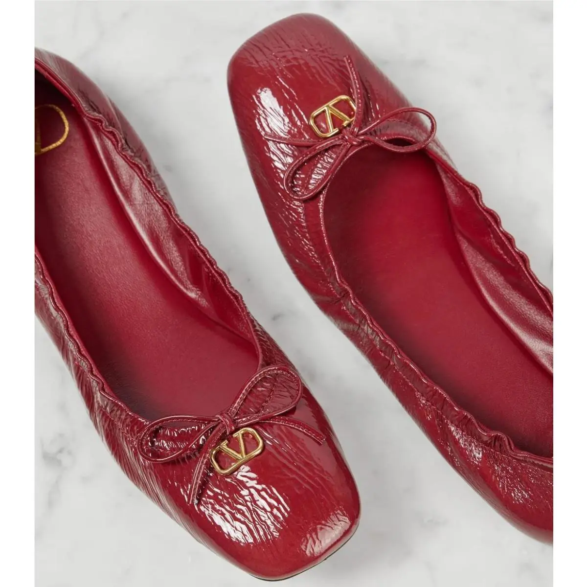 Valentino shoes - Dark Red 23