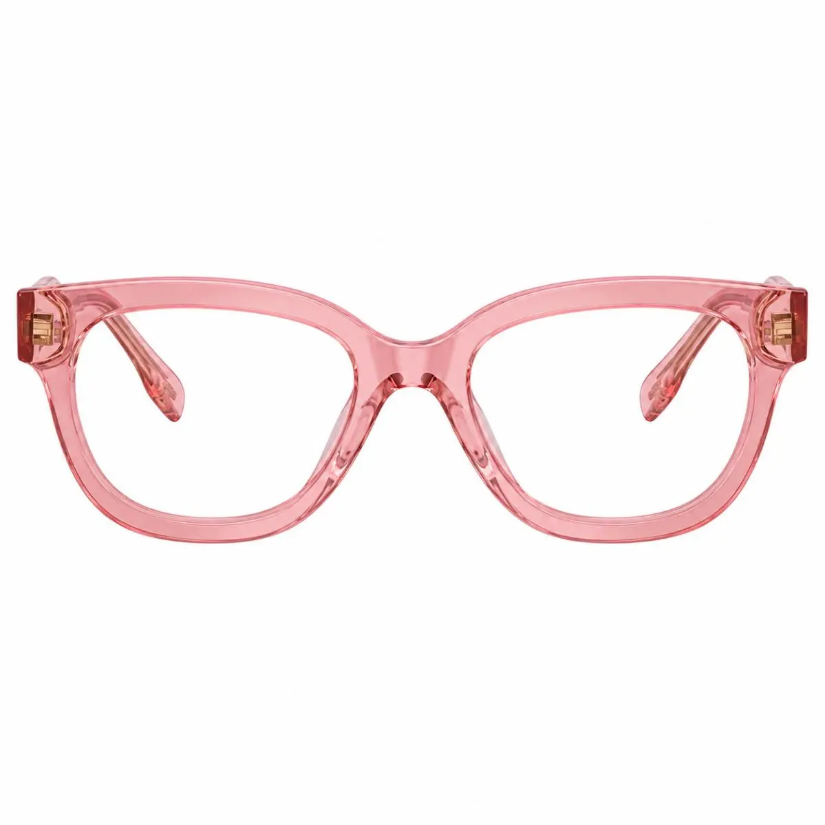 Tory Burch TY 2164U 2021 Transparent Light Pink Plastic Pillow Eyeglasses 49mm