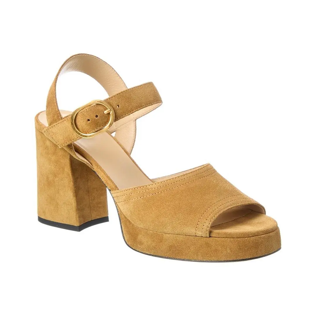 Valentino Vlogo Signature 100 Suede Sandal Women`s