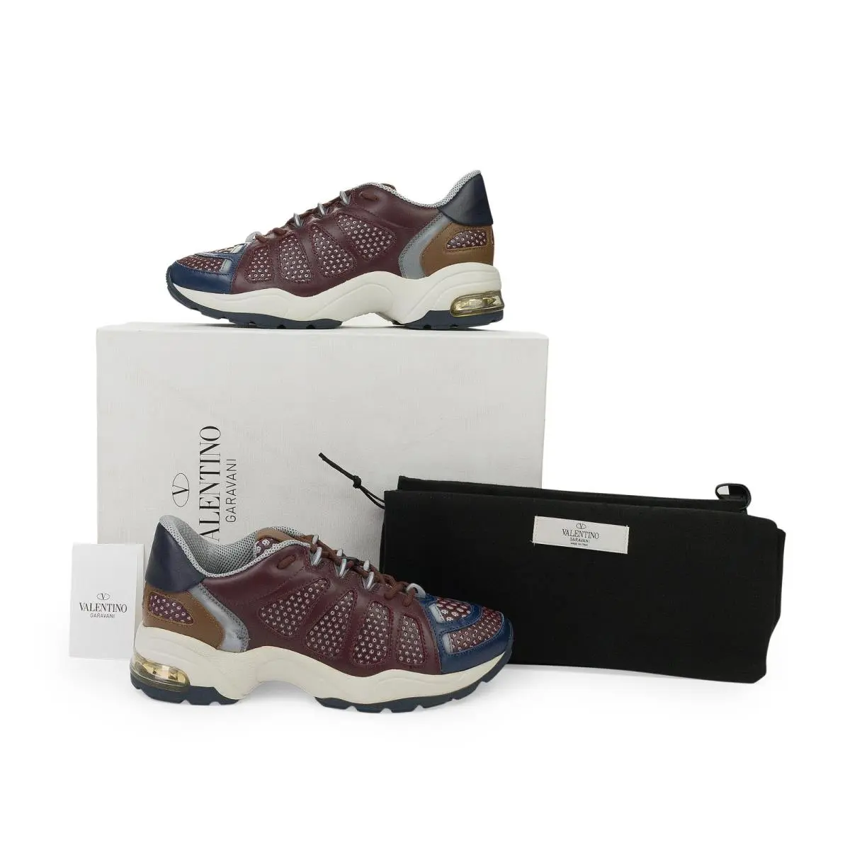 Valentino shoes - HYS00848AVRO02N72 - HYS00848_AVRO02_N72 - Burgundy/Multicolor (UPC: 2100002183485) 6