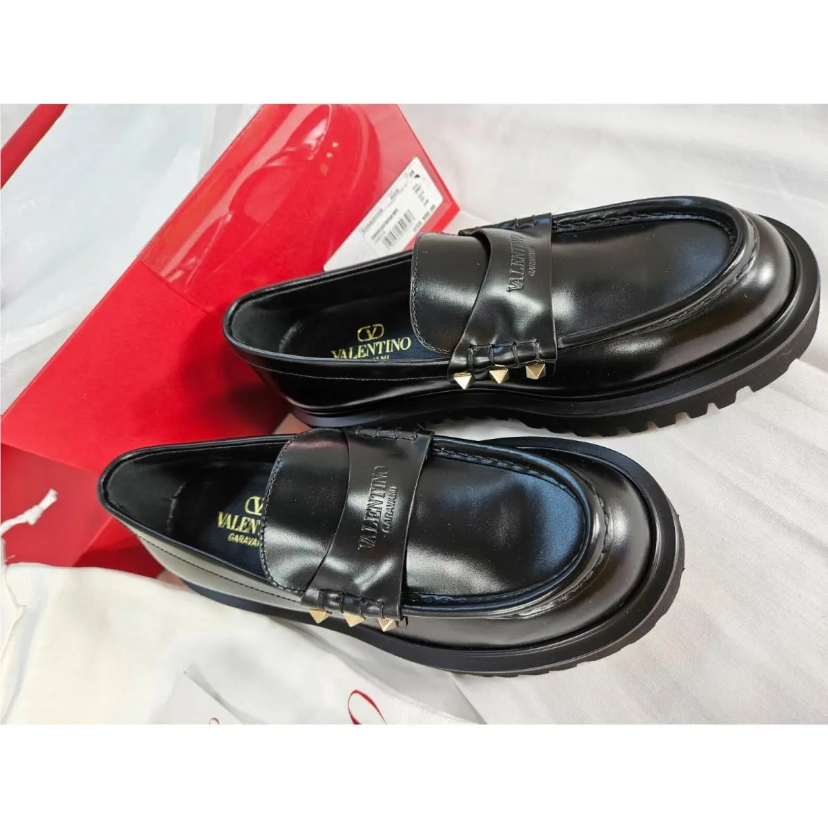 Valentino shoes - Valentino Rockstud - Rockstud - 3W0S0HW9AWE - Black (UPC: 8052962383945) 4