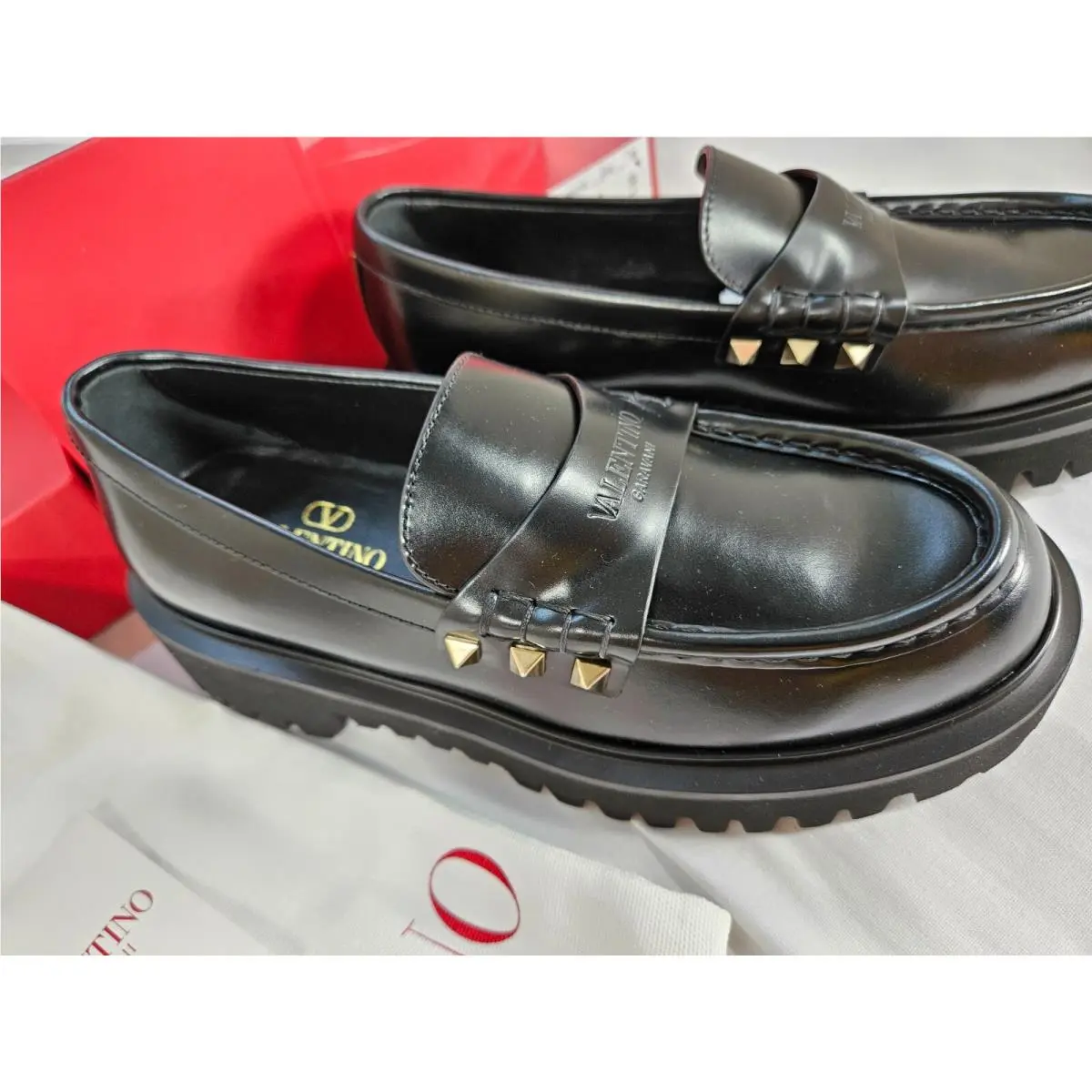 Valentino shoes - Valentino Rockstud - Rockstud - 3W0S0HW9AWE - Black (UPC: 8052962383945) 5