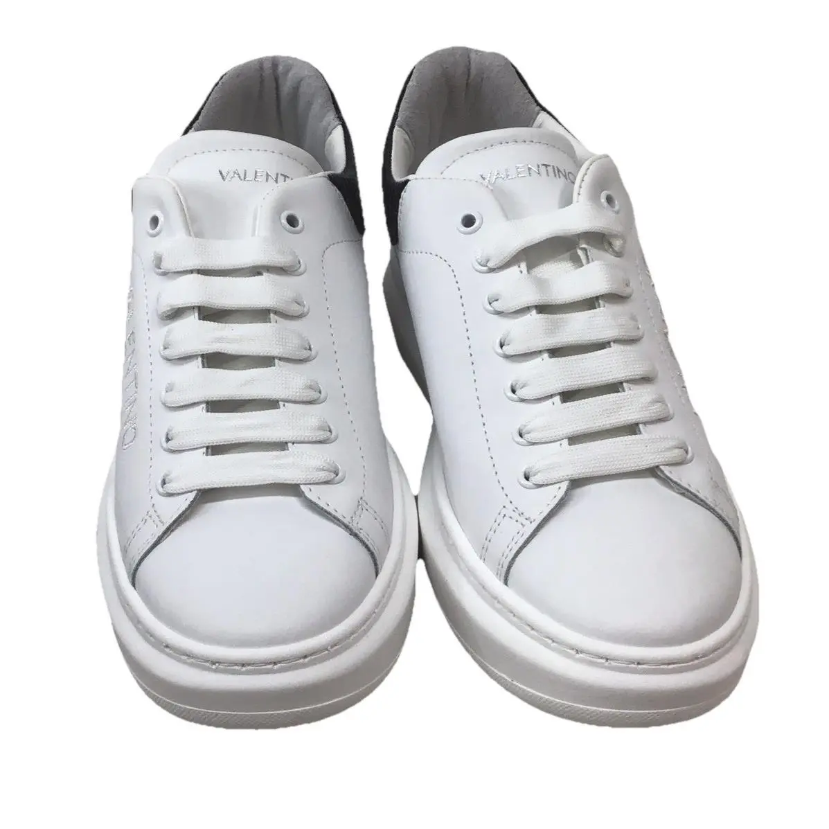 Valentino Fresia Pyton Whiteblack Size8.5 Y332