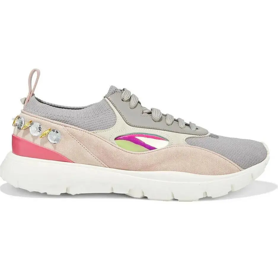 Valentino Garavani Heroes Embellished Sneakers Eur 36