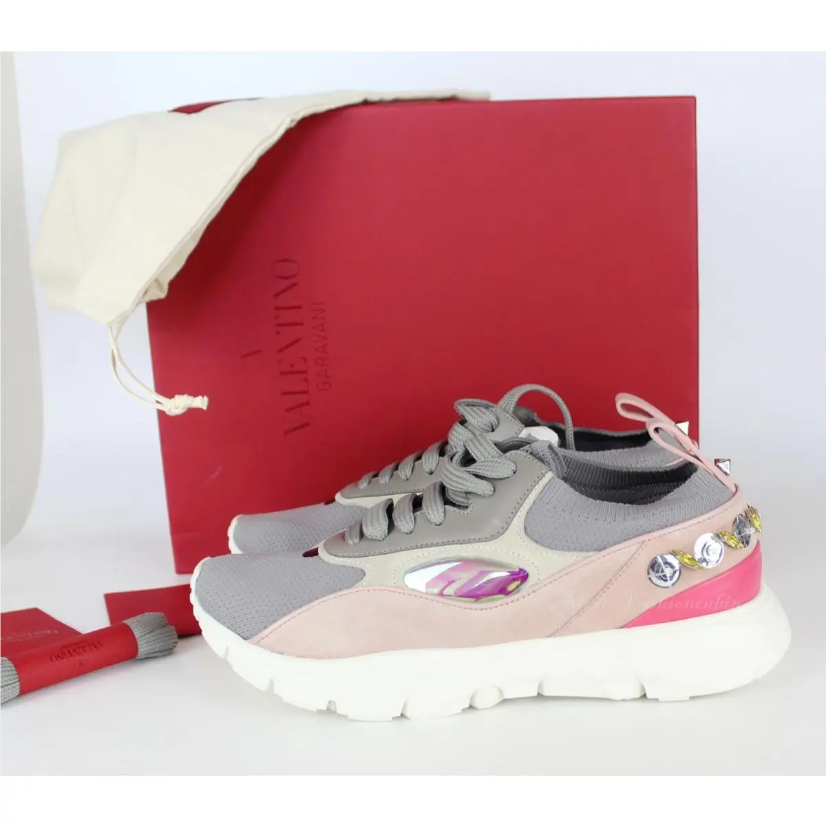 Valentino shoes - VALENTINO GARAVANI - GARAVANI - Gray 1