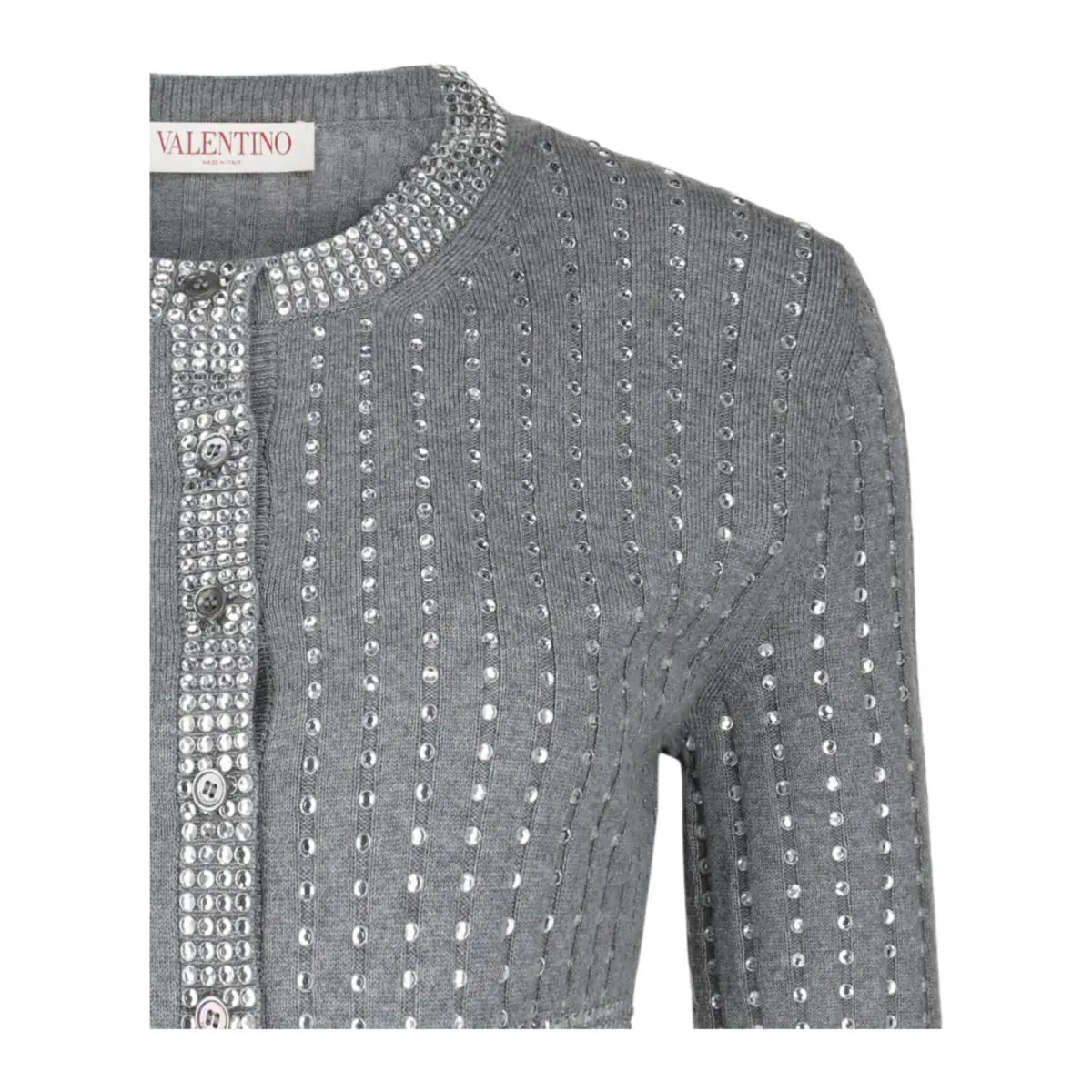 Valentino clothing - 3B3KA0-5U82F-080-30017-S - 3B3KA0-5U82F-080-30017-S - Grigio Melange (UPC: 827887036669) 1