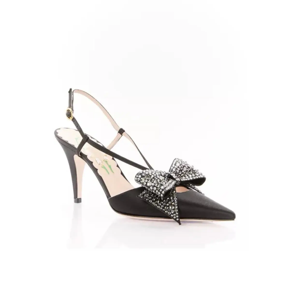 Valentino Garavani Women`s Bow Slingback Pumps 10US/40EU 450