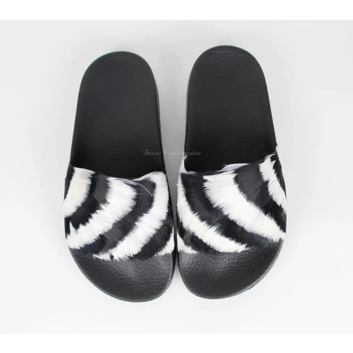 Valentino shoes - VALENTINO Feather - Feather - Black 10