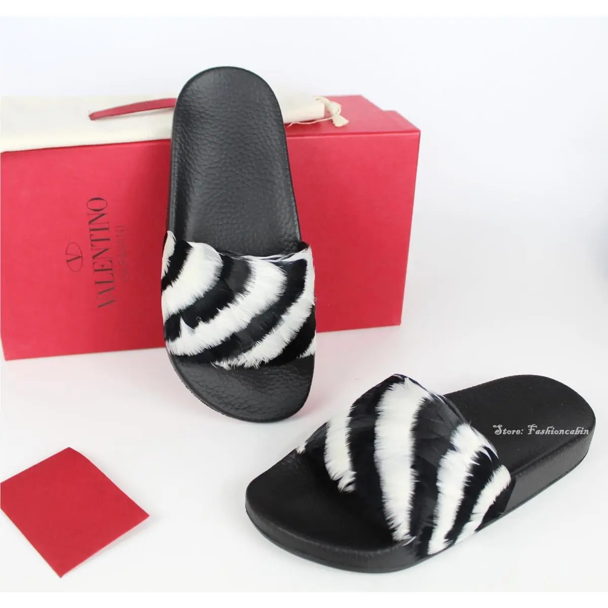 Valentino shoes - VALENTINO Feather - Feather - Black 2