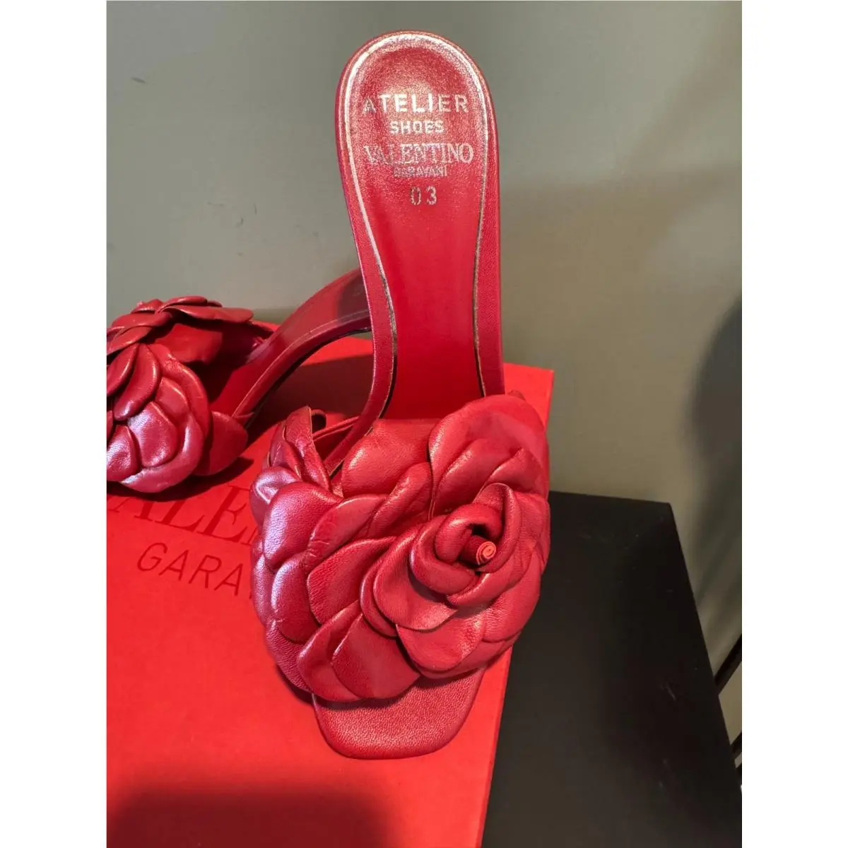 Valentino shoes - Flowers - Flowers - Red 4