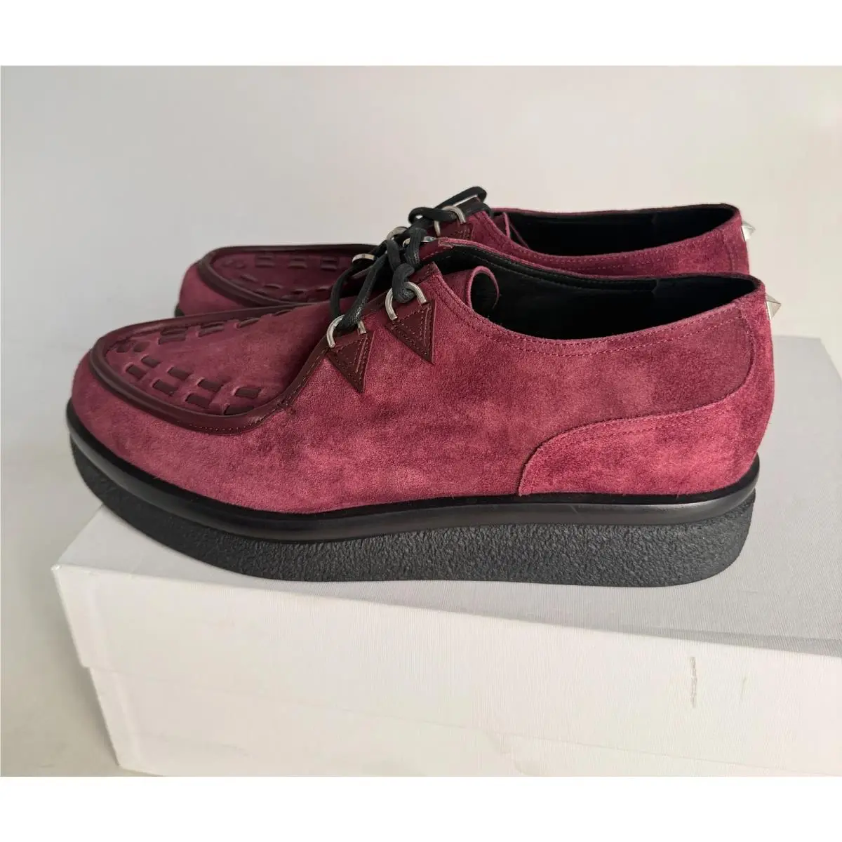 Valentino shoes - Valentino Garavani NY2S0A14 BIV - Garavani BIV - NY2S0A14 BIV U26 - Maroon (UPC: 8056687615275) 6