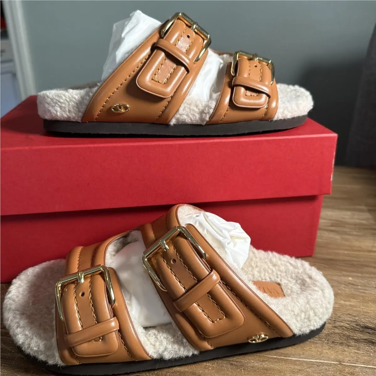 Valentino shoes - 5W2S0IZ4 - 5W2S0IZ4 - Tan/Natural 1