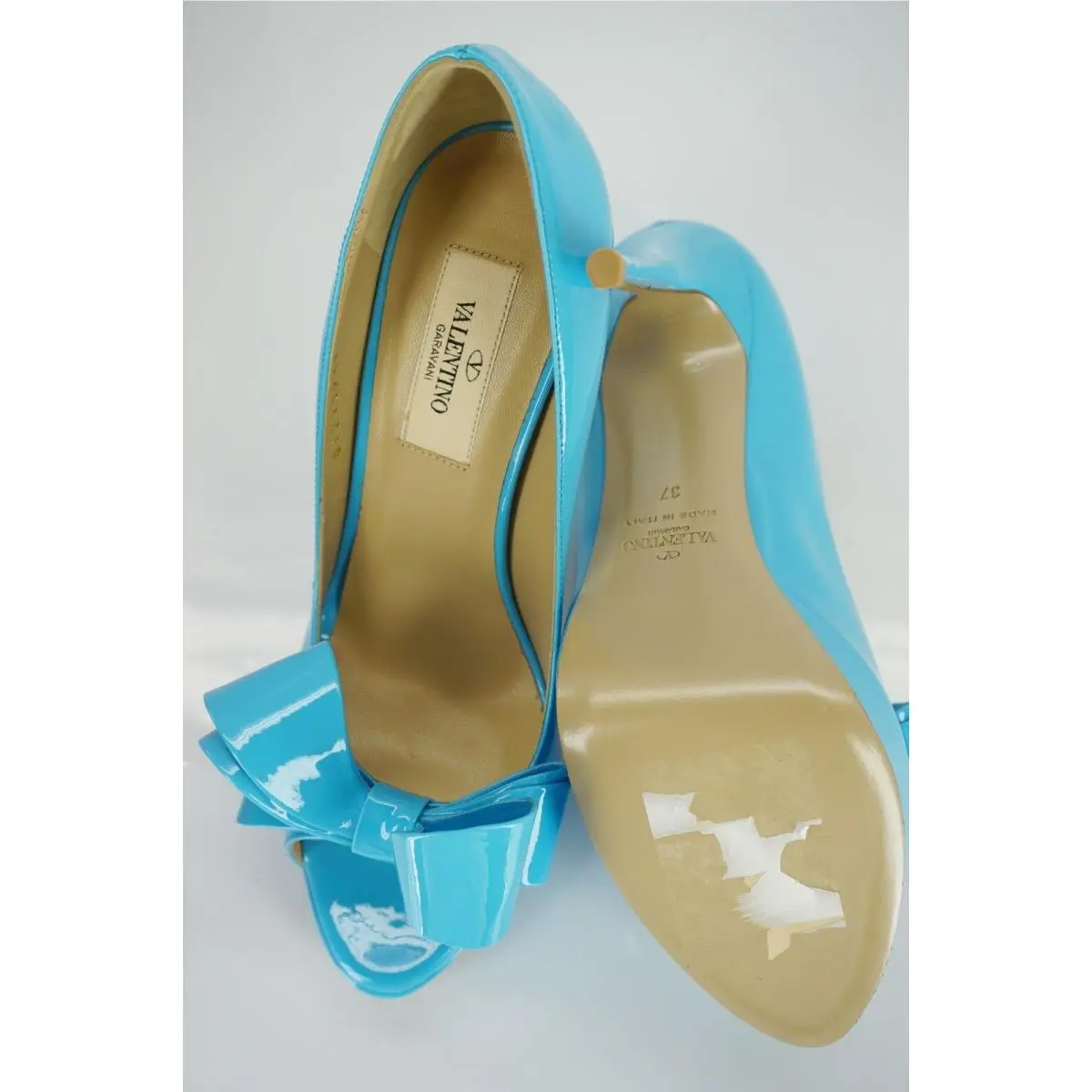 Valentino shoes - Platform Bow Toe - Platform Bow Toe - Blue - Blue (UPC: 8051498772131) 9