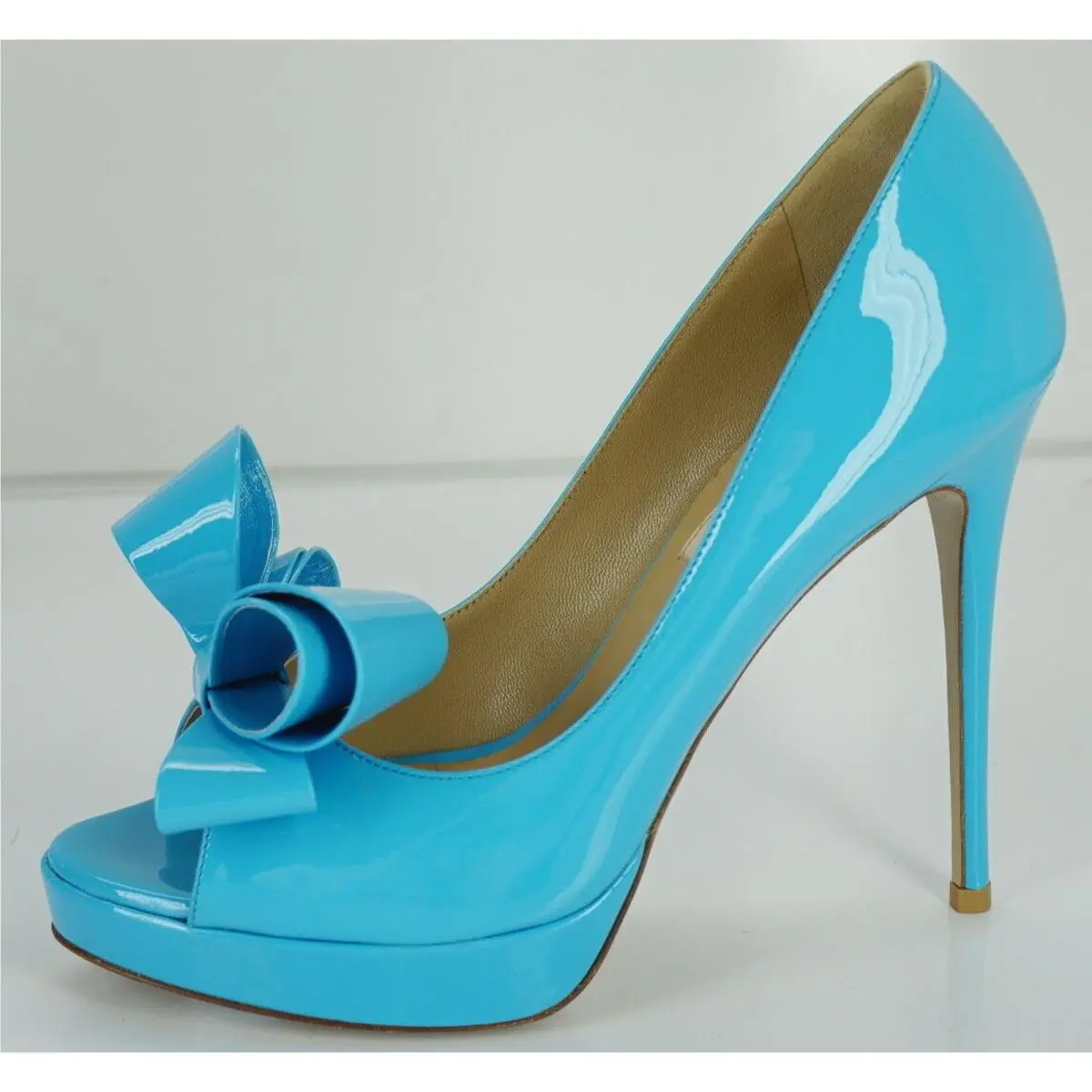 Valentino shoes - Platform Bow Toe - Platform Bow Toe - Blue - Blue (UPC: 8051498772131) 0