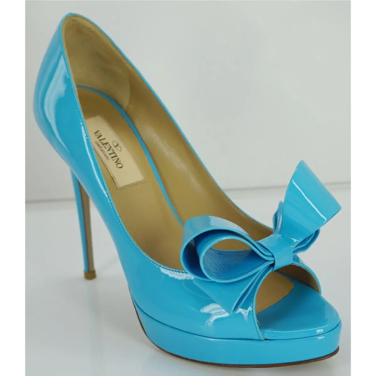 Valentino shoes - Platform Bow Toe - Platform Bow Toe - Blue - Blue (UPC: 8051498772131) 1