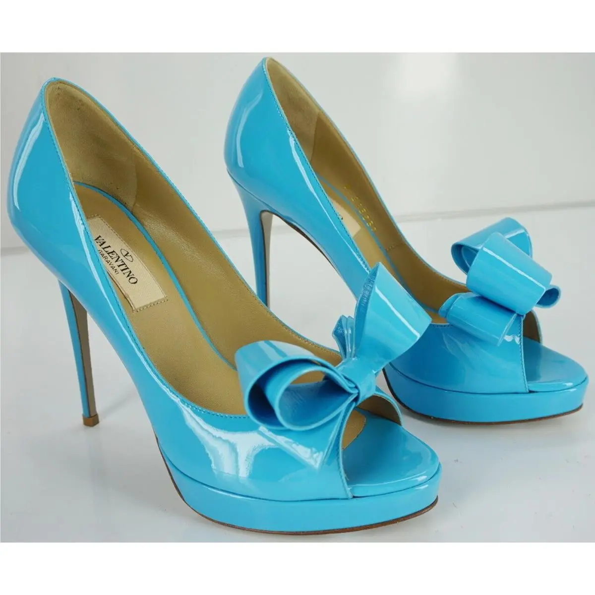 Valentino shoes - Platform Bow Toe - Platform Bow Toe - Blue - Blue (UPC: 8051498772131) 5