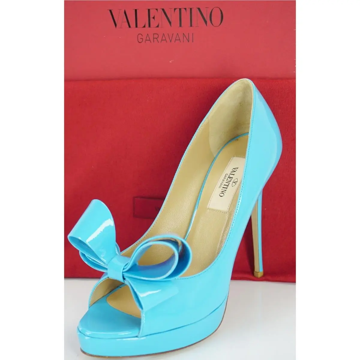 Valentino shoes - Platform Bow Toe - Platform Bow Toe - Blue - Blue (UPC: 8051498772131) 6
