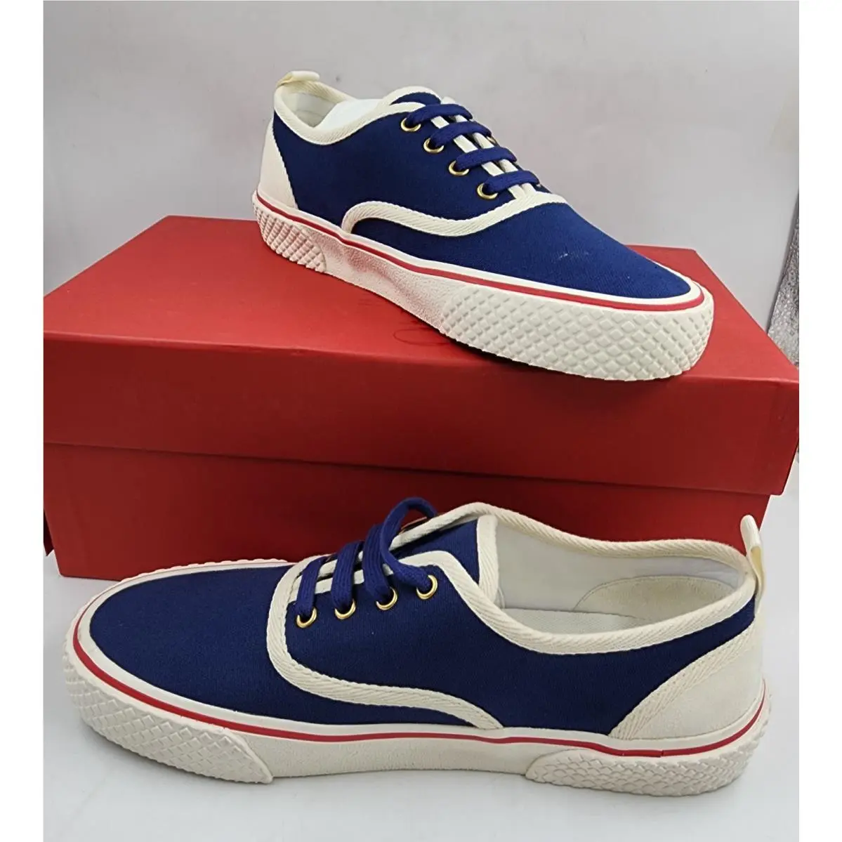 Valentino shoes - Indigo/Ivory (UPC: 8052576364859) 9