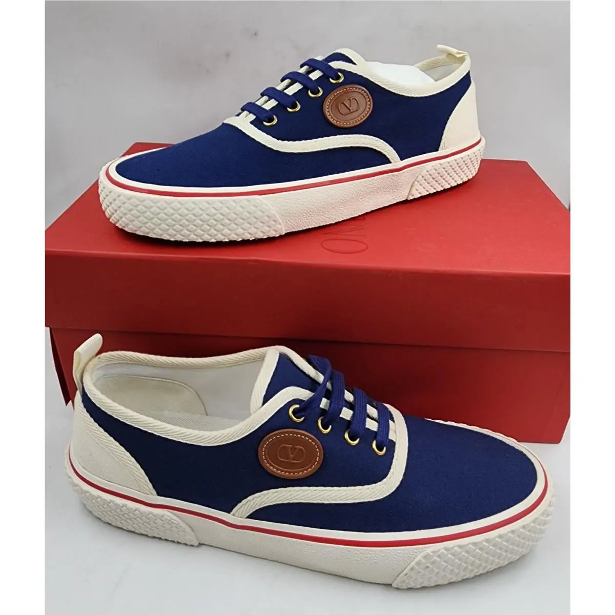 Valentino shoes - Indigo/Ivory (UPC: 8052576364859) 10
