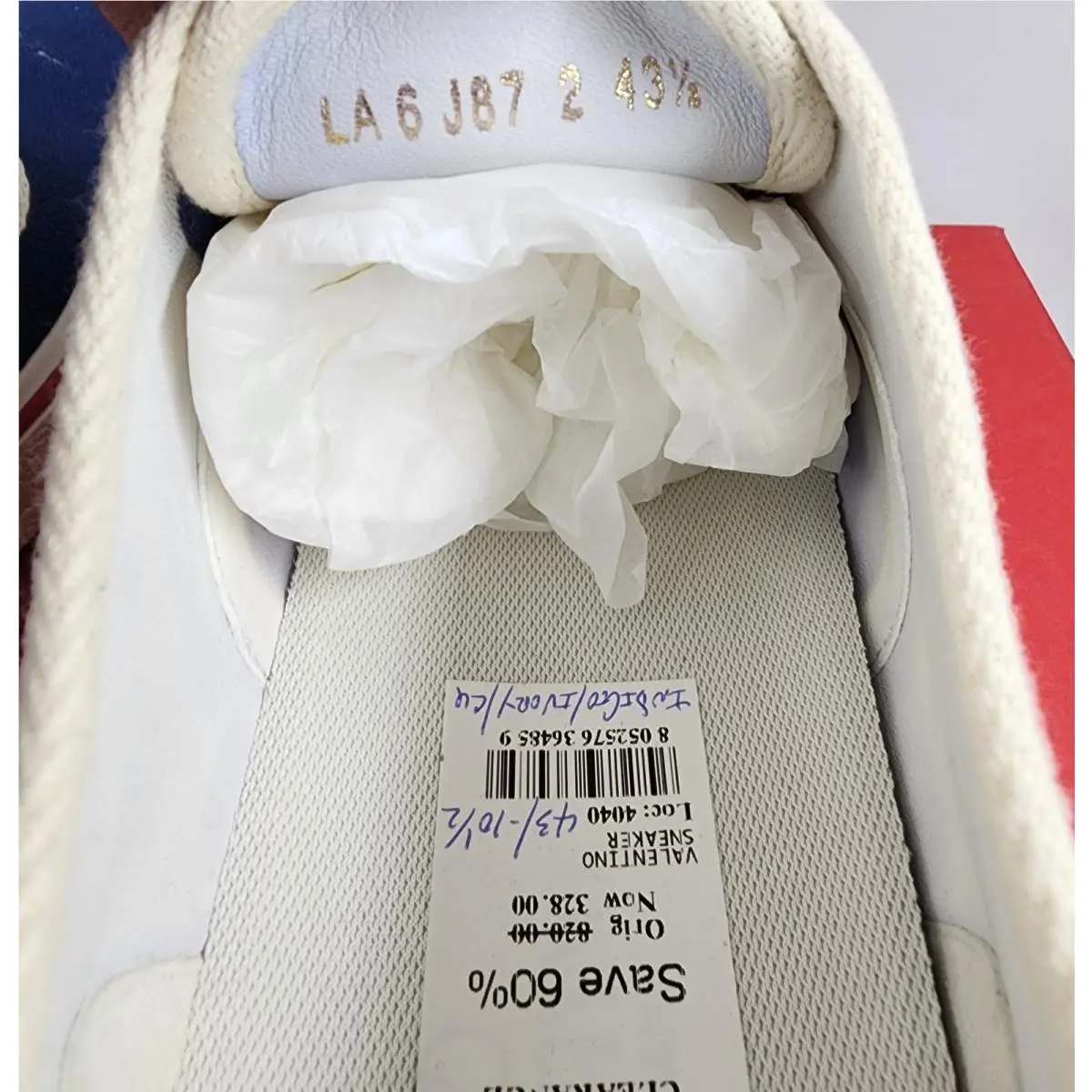 Valentino shoes - Indigo/Ivory (UPC: 8052576364859) 7