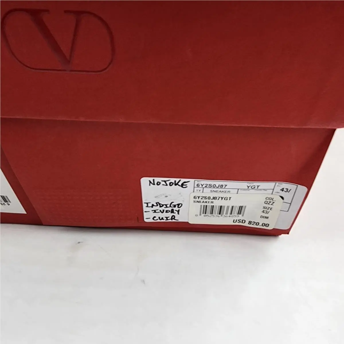 Valentino shoes - Indigo/Ivory (UPC: 8052576364859) 17
