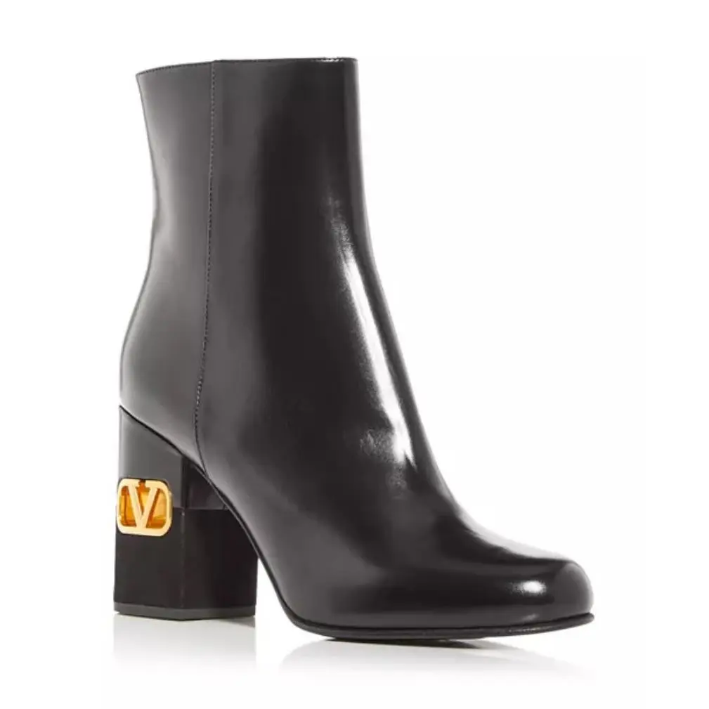 Valentino shoes - Valentino Garavani Heritage VLOGO V - Black (UPC: 8056133250821) 0