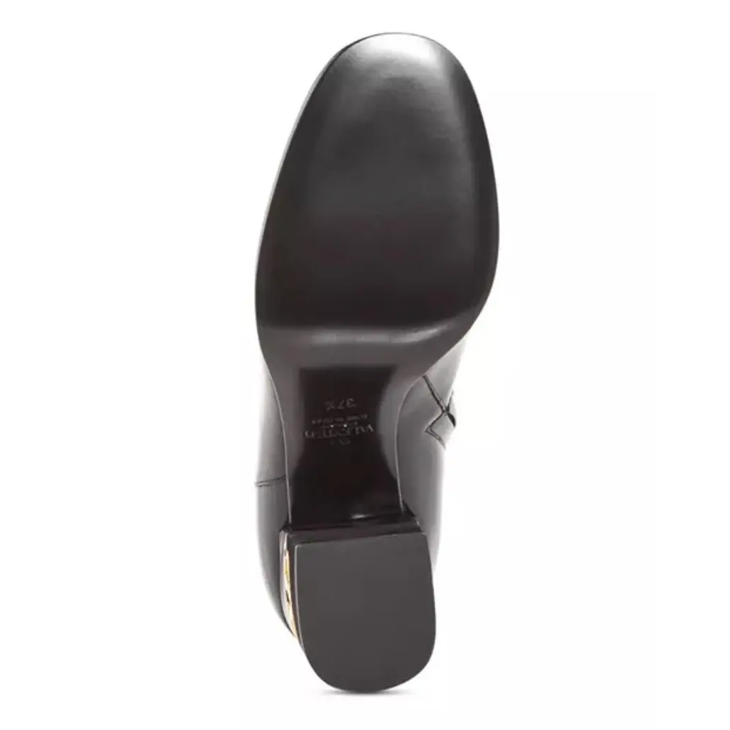 Valentino shoes - Valentino Garavani Heritage VLOGO V - Black (UPC: 8056133250821) 4