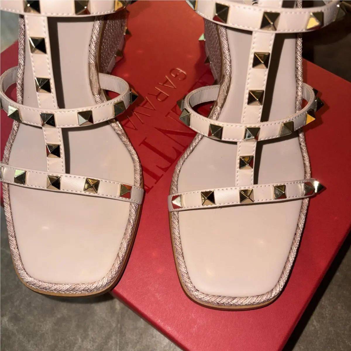 Valentino shoes - Valentino Garavani Rockstud - Garavani Rockstud - Beige 1