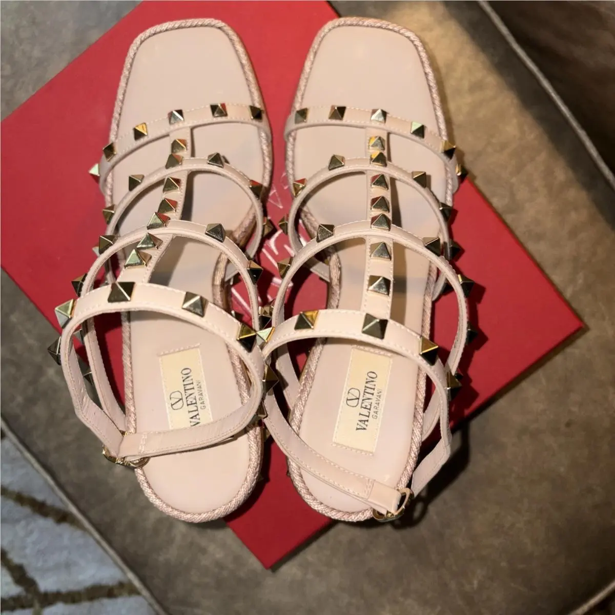 Valentino shoes - Valentino Garavani Rockstud - Garavani Rockstud - Beige 4