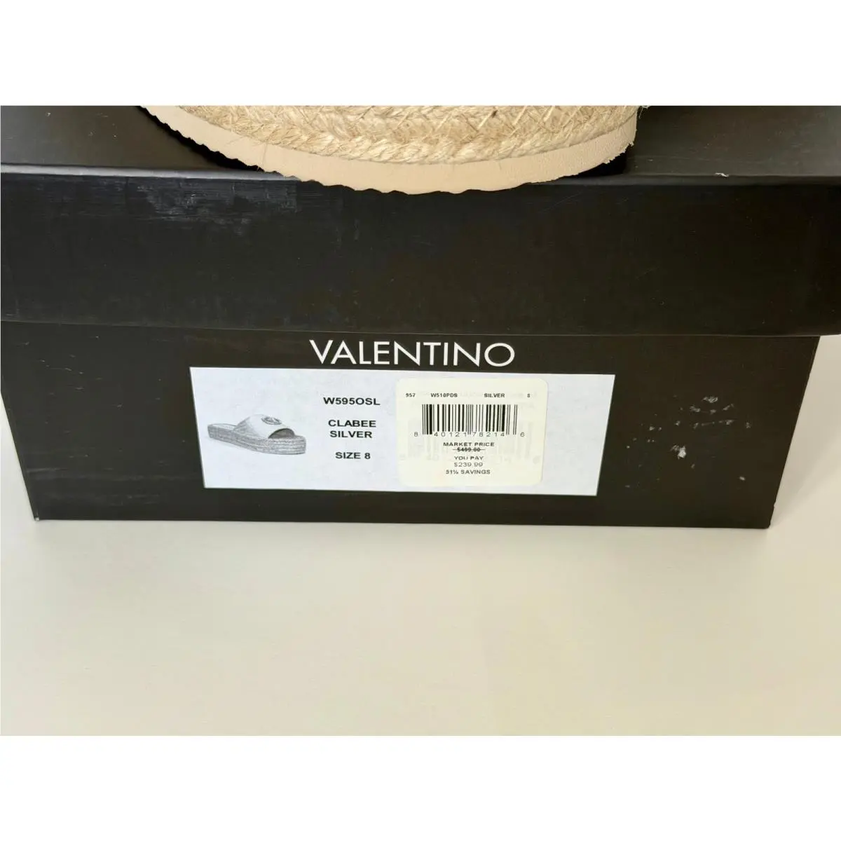 Valentino shoes - Silver (UPC: 840121782146) 1