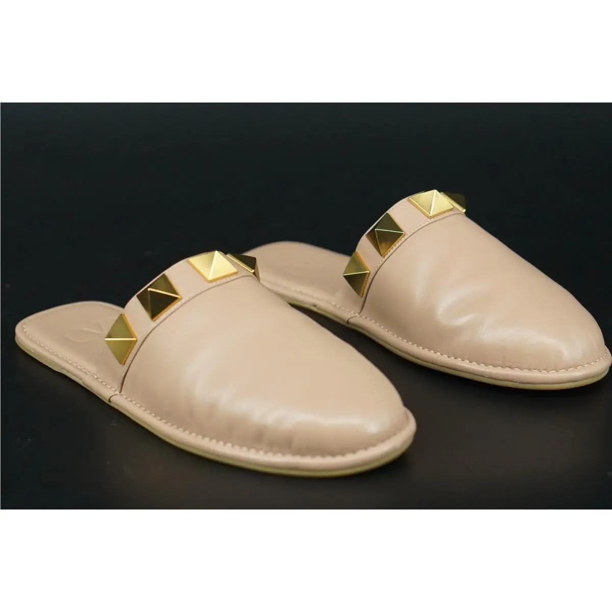 Valentino shoes - Rockstud Slipper - Rockstud Slipper - Rose - Beige, Manufacturer: GF9 Rose (UPC: 8050943520945) 9