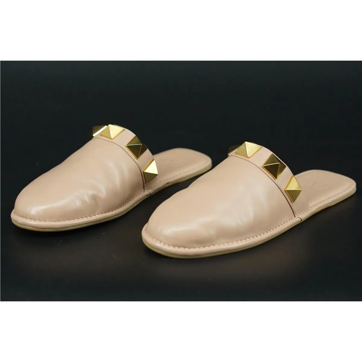 Valentino shoes - Rockstud Slipper - Rockstud Slipper - Rose - Beige, Manufacturer: GF9 Rose (UPC: 8050943520945) 4