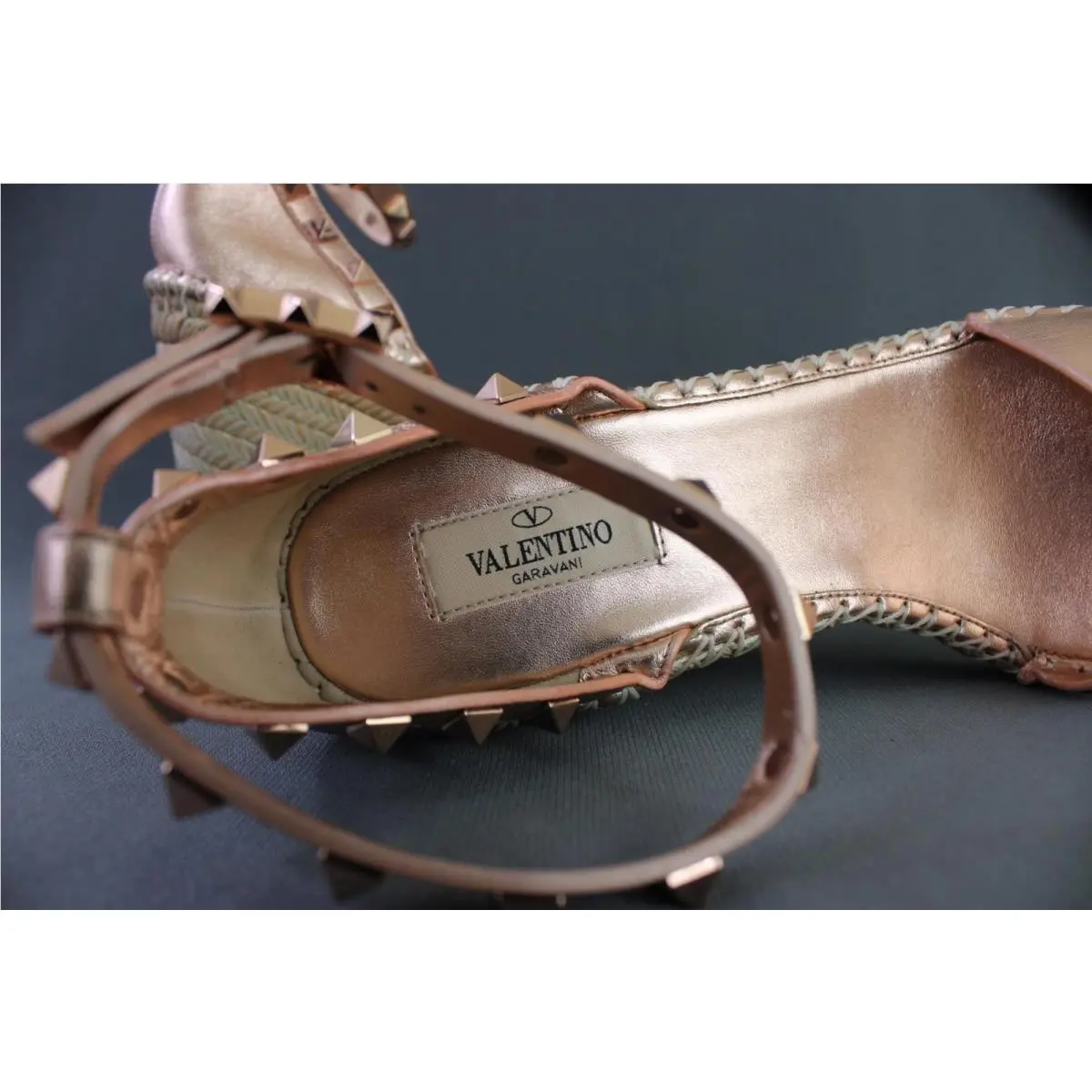 Valentino shoes - Beige, Copper 3