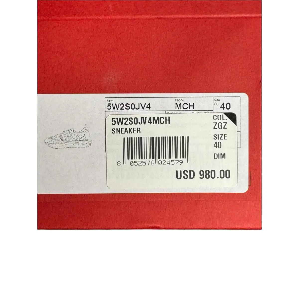 Valentino shoes - Valentino Logo - Logo - White 12