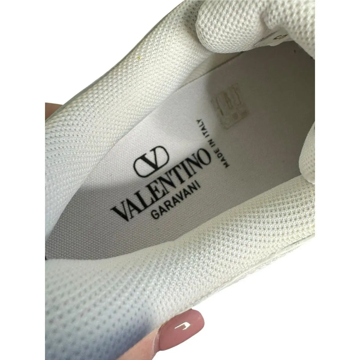 Valentino shoes - Valentino Logo - Logo - White 6