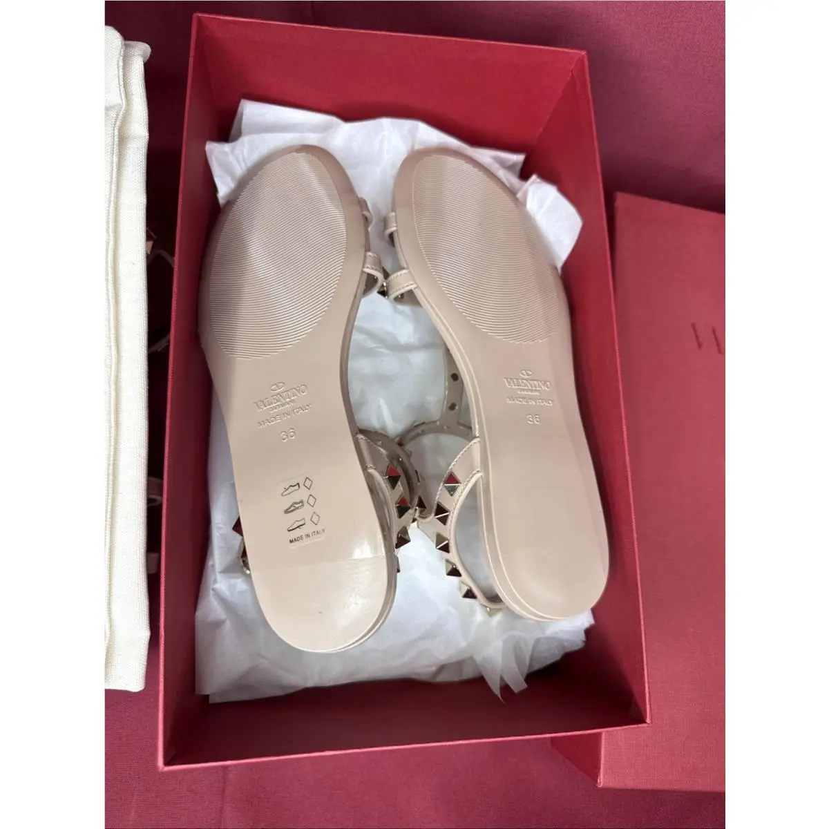 Valentino shoes - Valentino Garavani Rockstud - Garavani Rockstud - Poudre (nude) 5