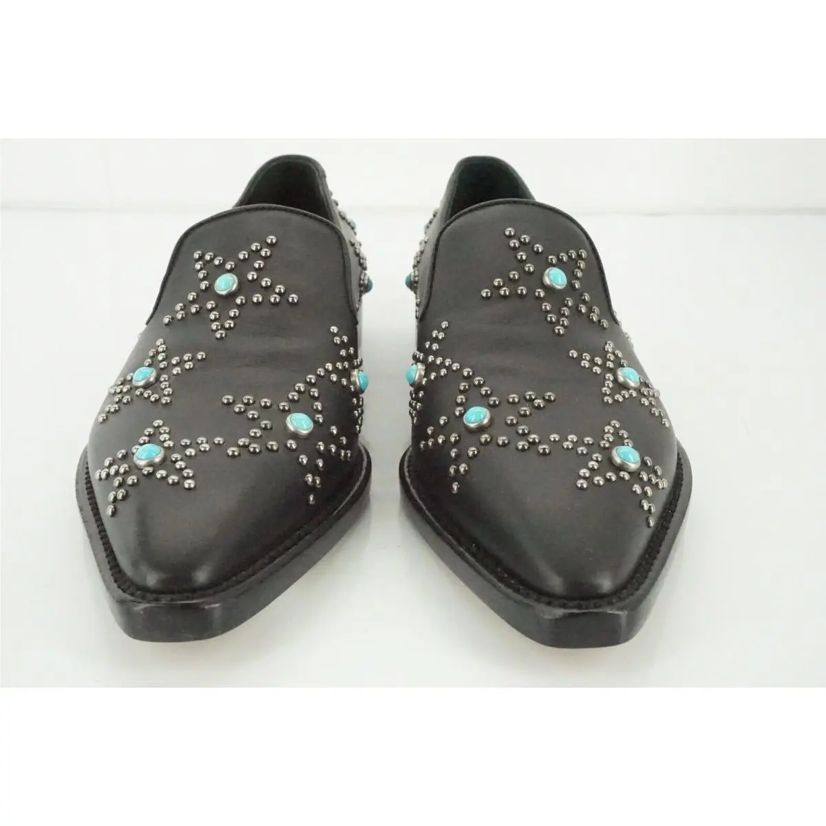 Valentino shoes - 10MM Beatles Star Studded Loafer - Black 184 - Black, Manufacturer: Black 184 (UPC: 8054527845097) 8