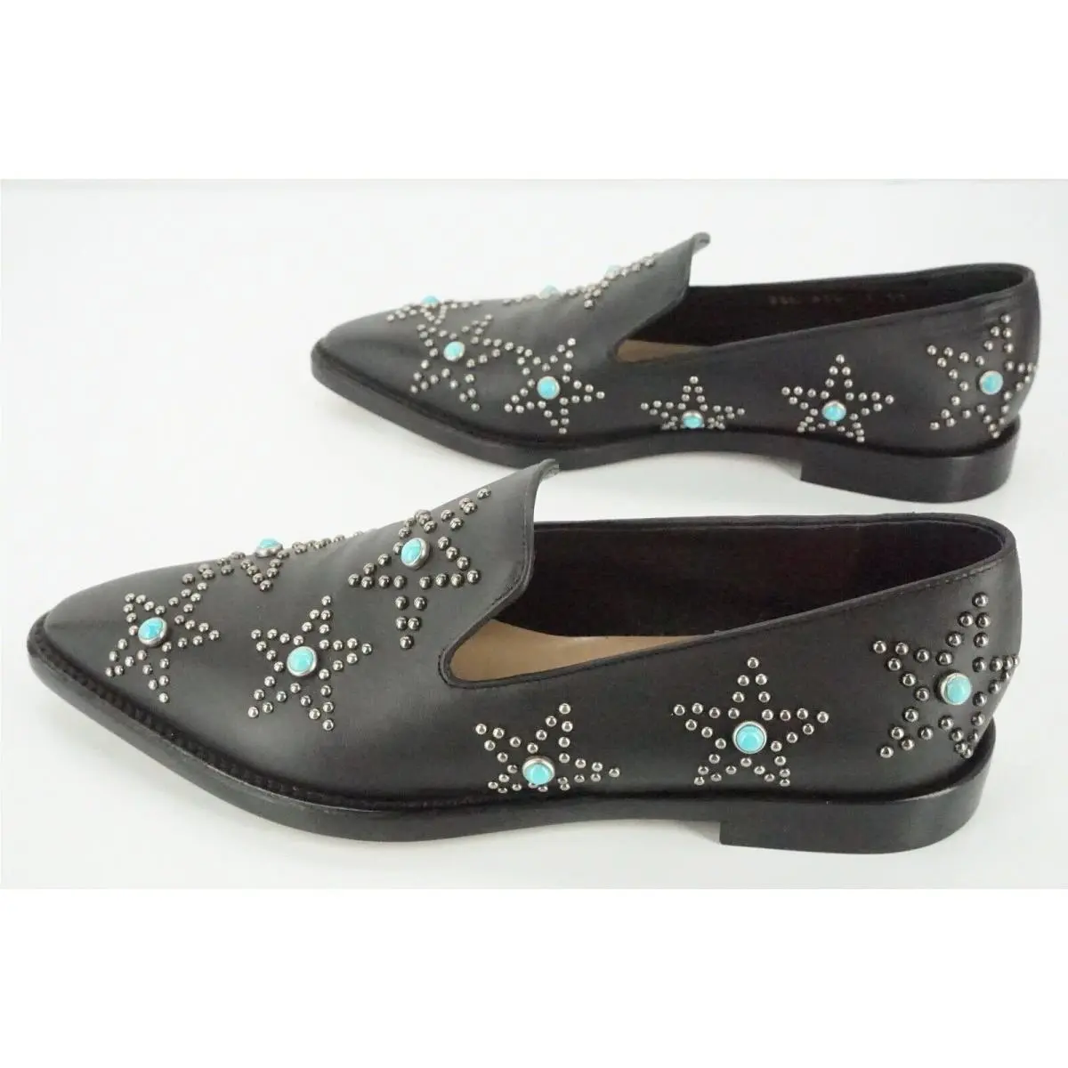 Valentino shoes - 10MM Beatles Star Studded Loafer - Black 184 - Black, Manufacturer: Black 184 (UPC: 8054527845097) 9