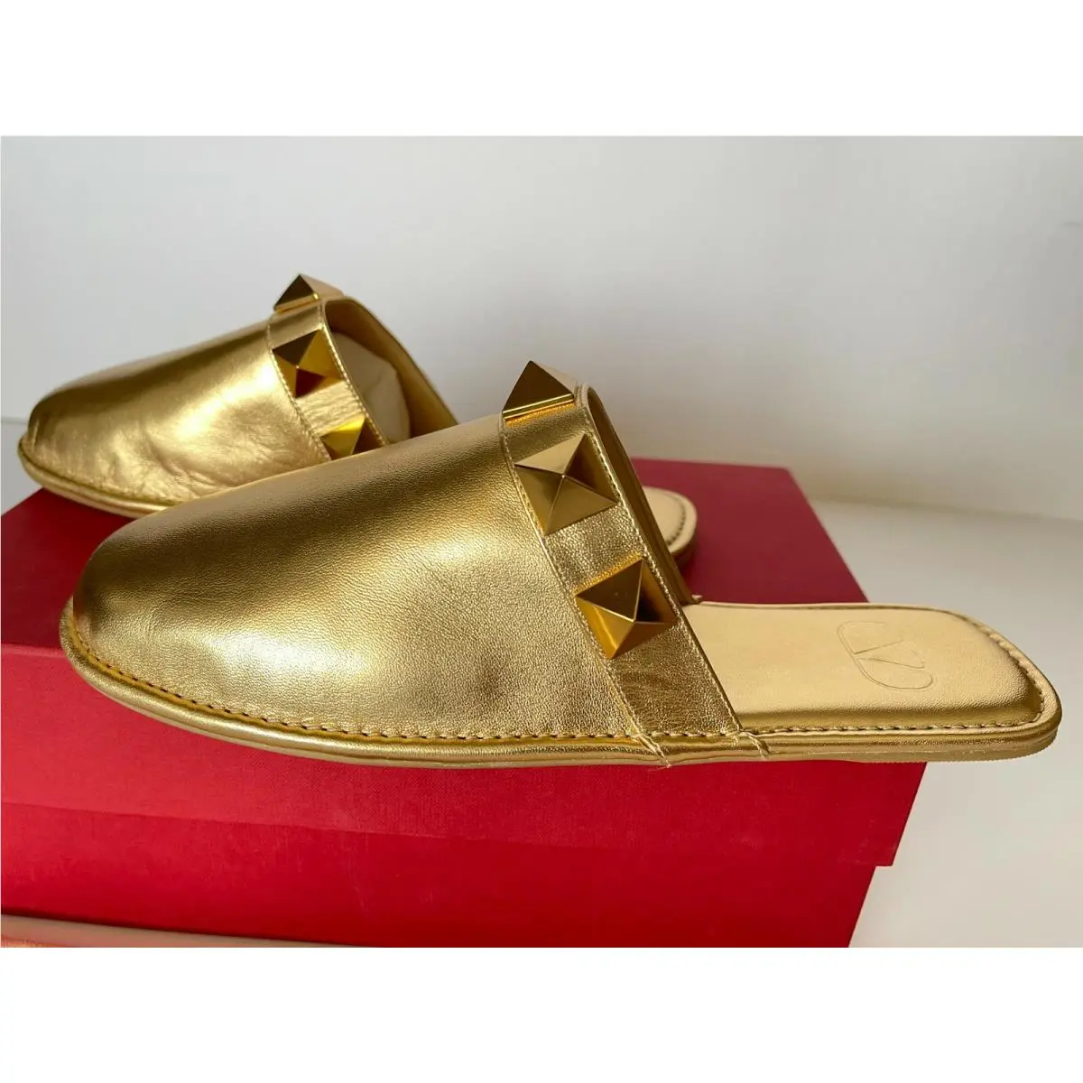 Valentino shoes - Valentino Garavani - Garavani - Gold 3