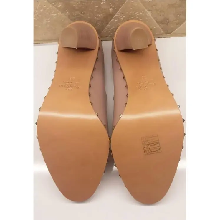 Valentino shoes - Valentino Rockstud - Rockstud - Beige 10
