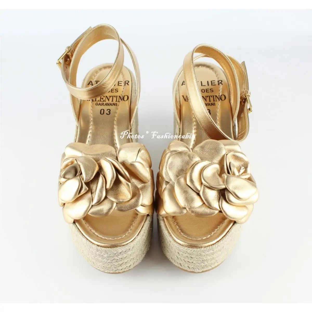 Valentino shoes - Valentino Garavani - Garavani - Antique brass 5