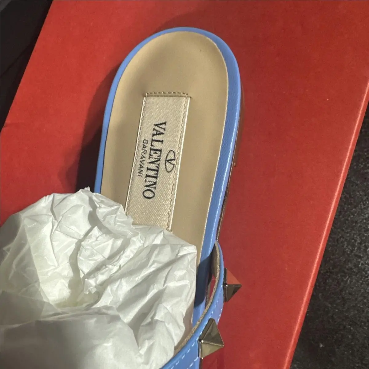 Valentino shoes - Rockstud - Rockstud - Sky Blue (UPC: 8056133808374) 2