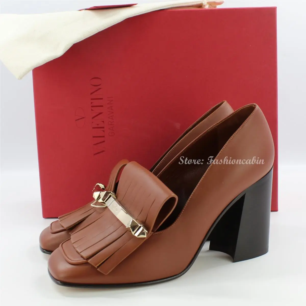 Valentino shoes - Rockstud - Rockstud - Brown 0