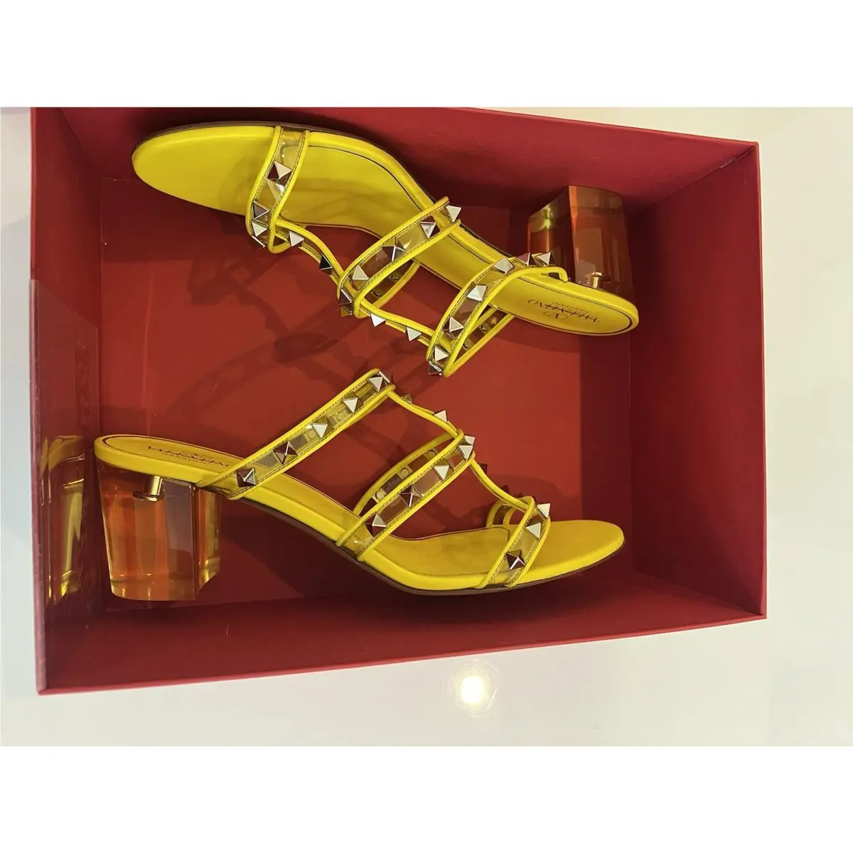 Valentino shoes - Open Toe - Open Toe - Yellow 10