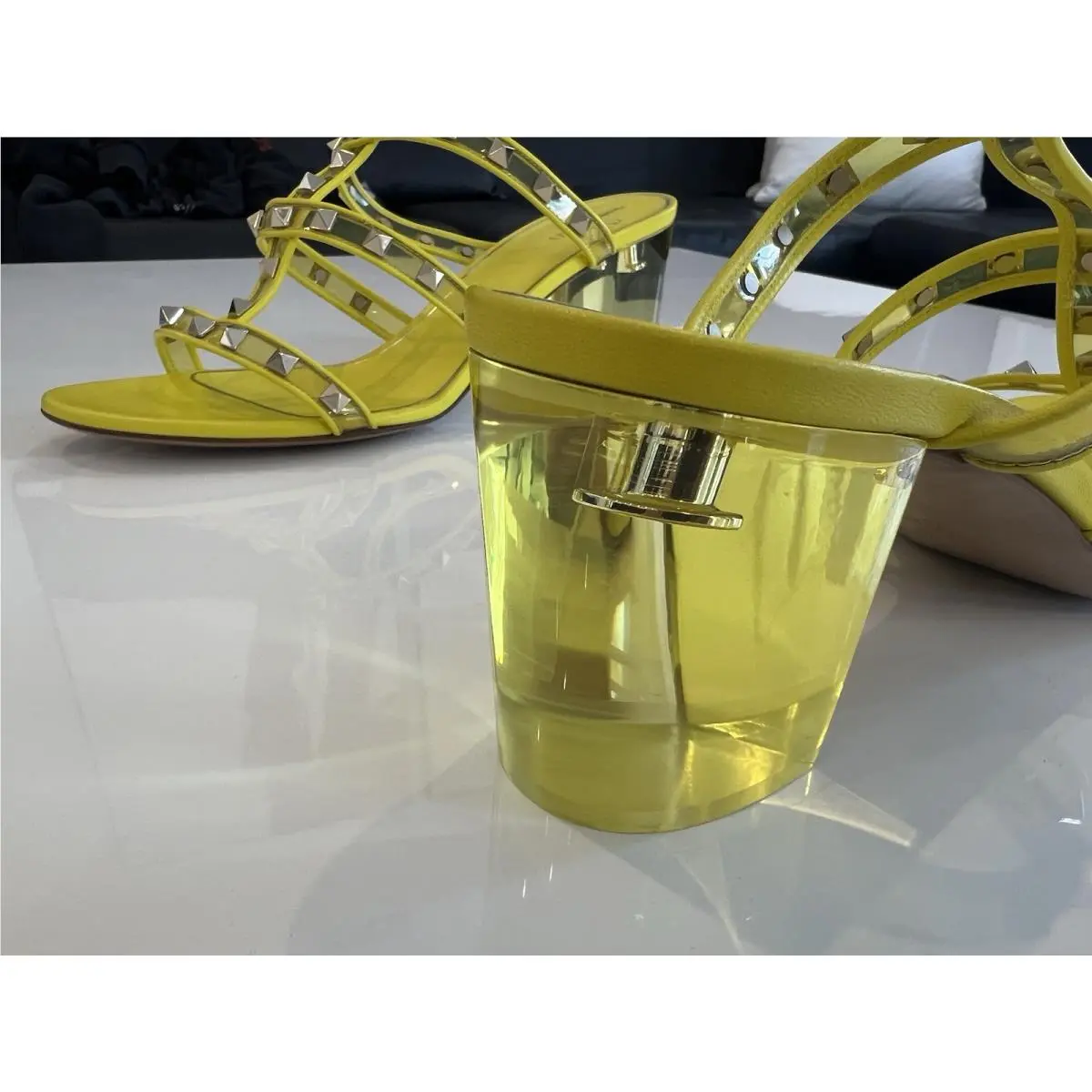 Valentino shoes - Open Toe - Open Toe - Yellow 4