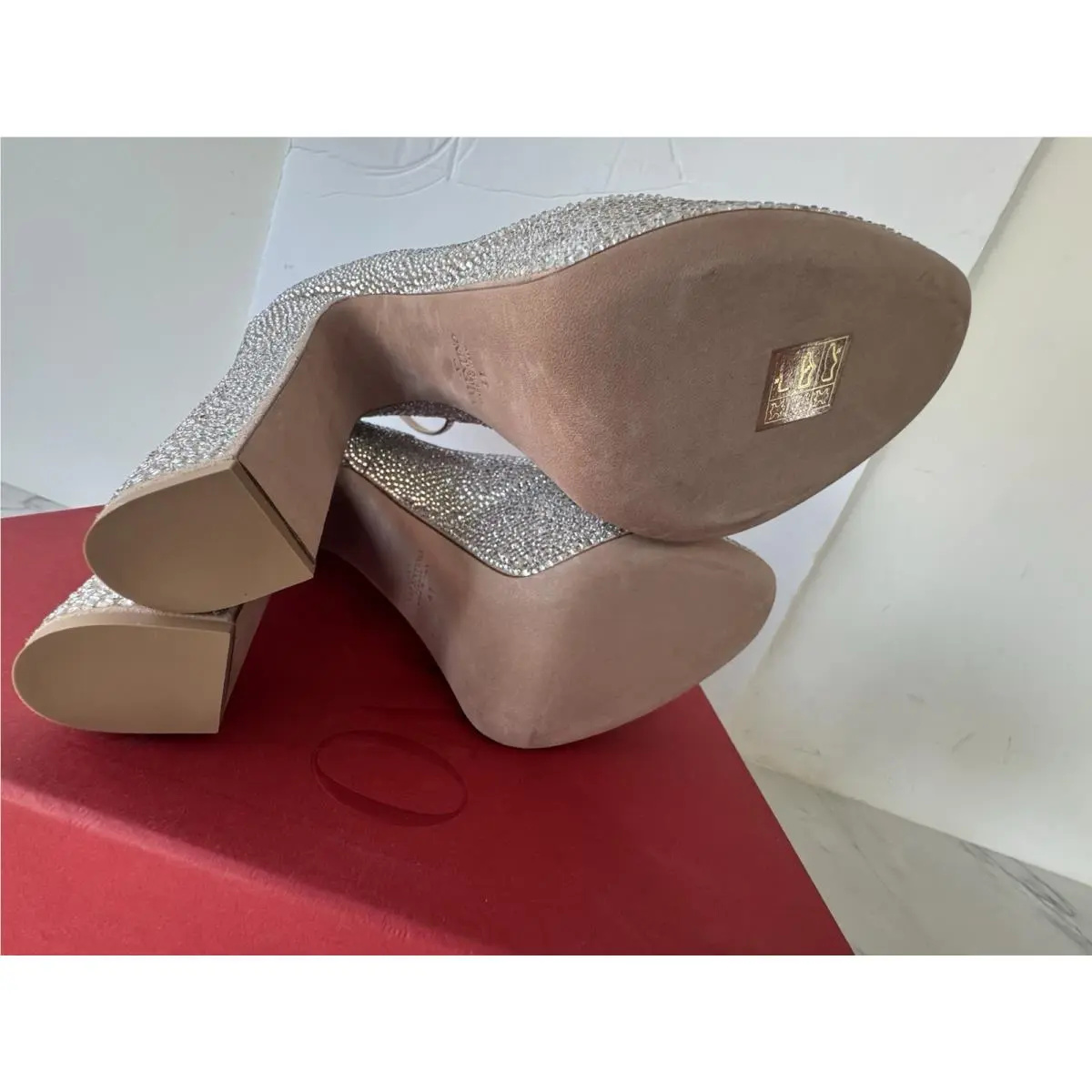 Valentino shoes - Valentino Garavani Tan-Go - Garavani - Crystal 4