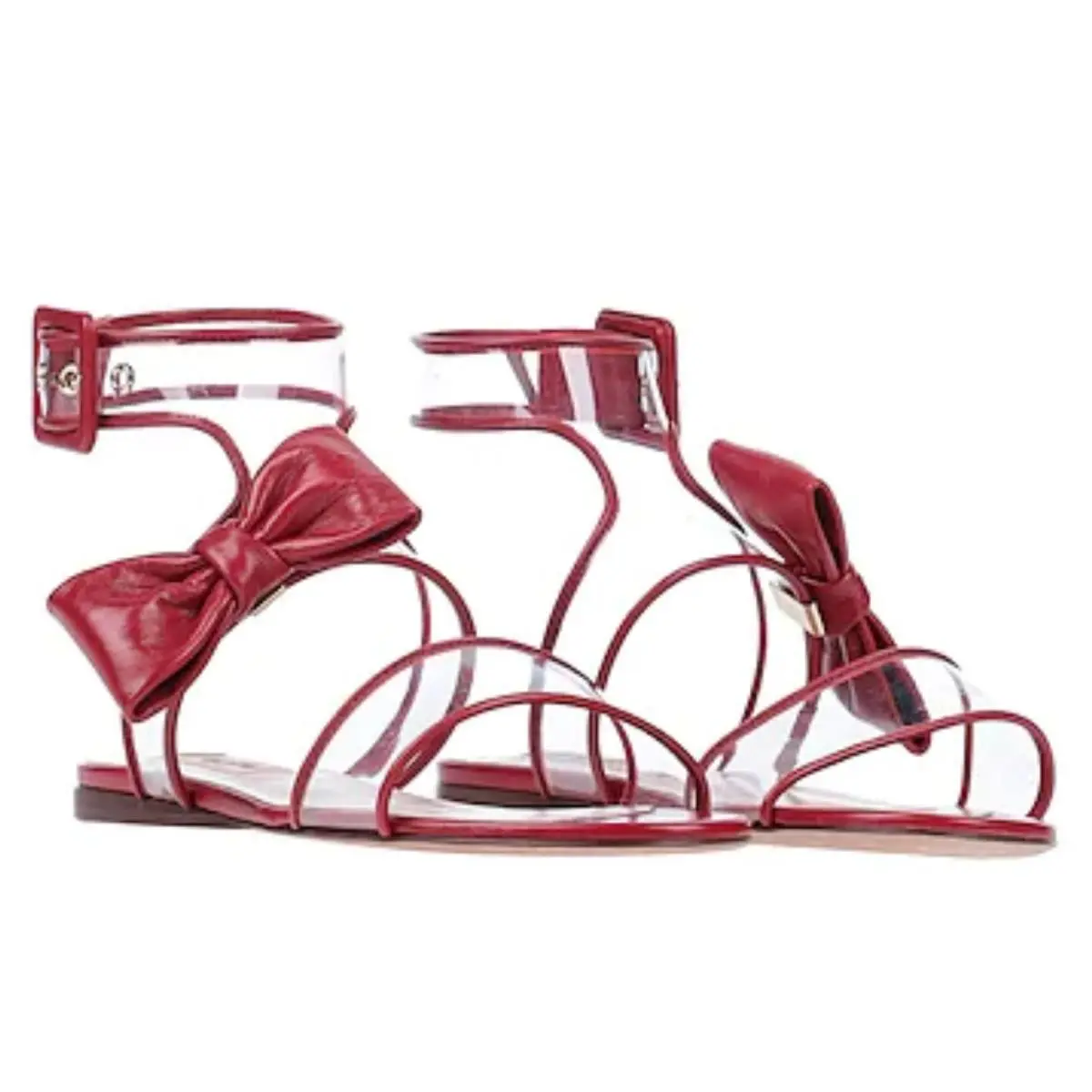 Valentino shoes - Open Toe - Open Toe - Red / BORDO / BURGUNDY 2